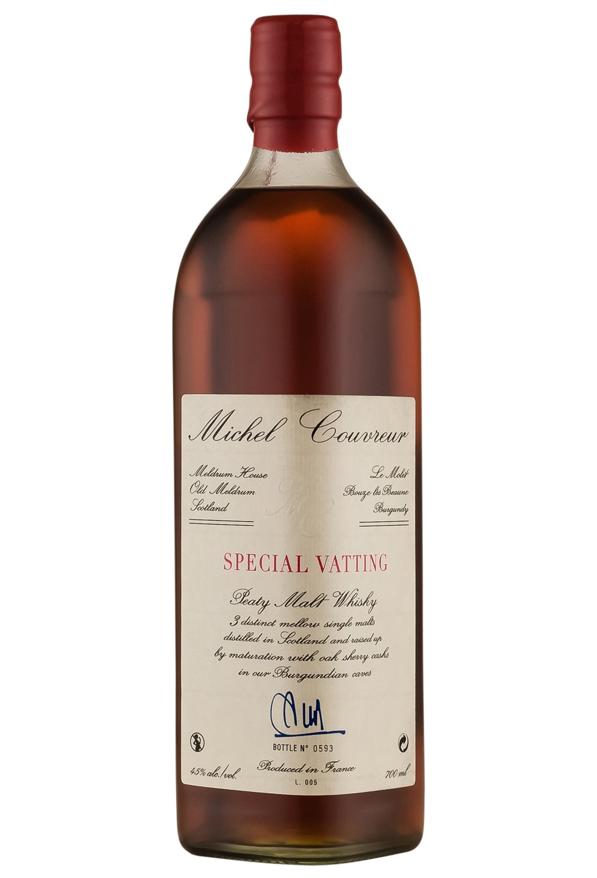 Michel Couvreur Whisky Pale Single Single – Wine Republic